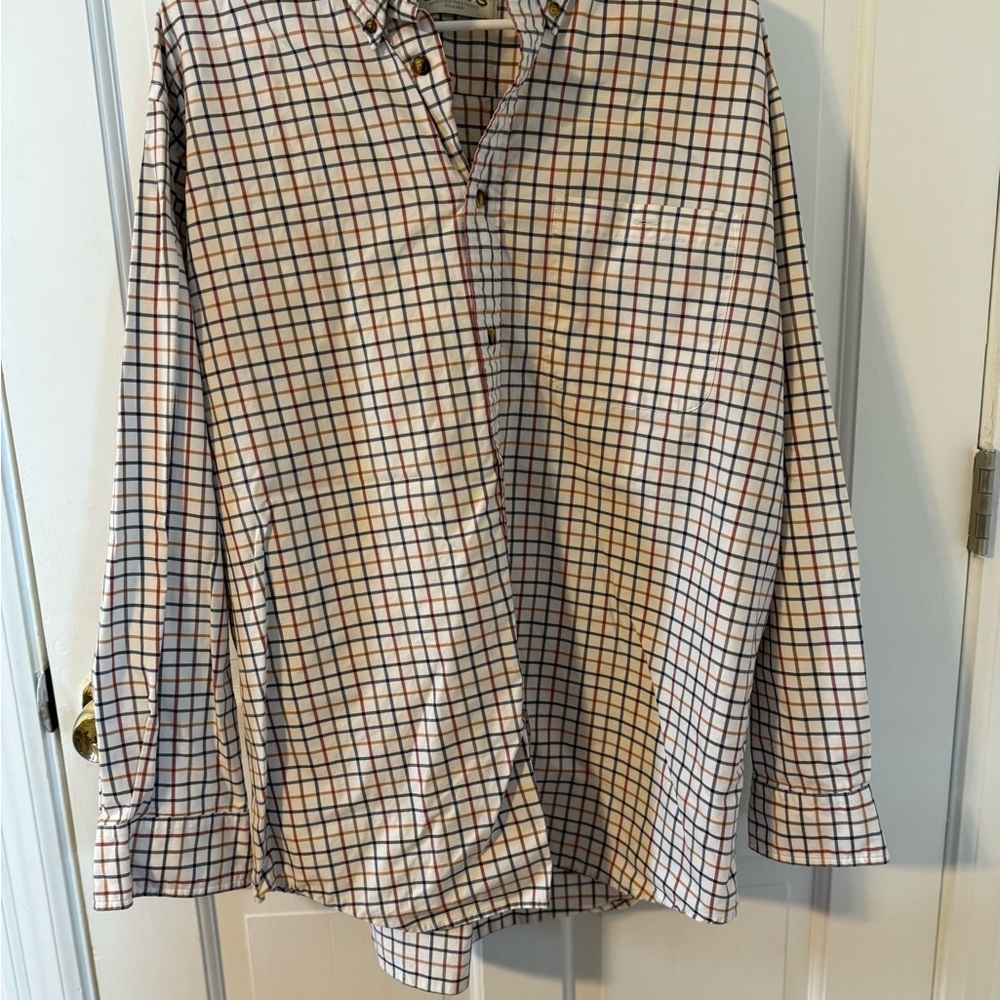 Orvis Multicolor Plaid Shirt